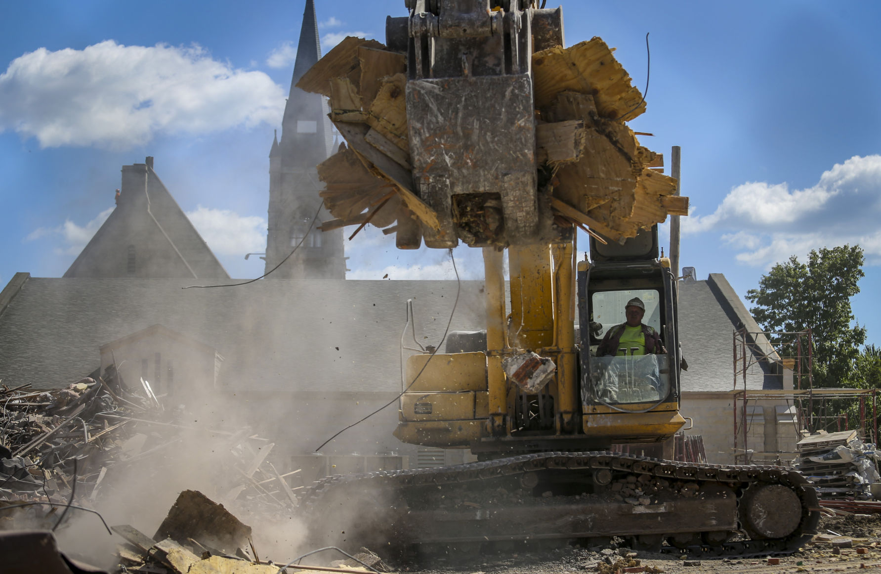 Sacred Heart School coming down